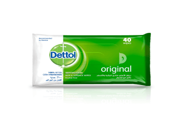 Dettol Original Wipes 40 Sheets