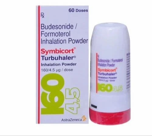 Symbicort 160mcg/4.5mcg Turbuhaler Dose 60