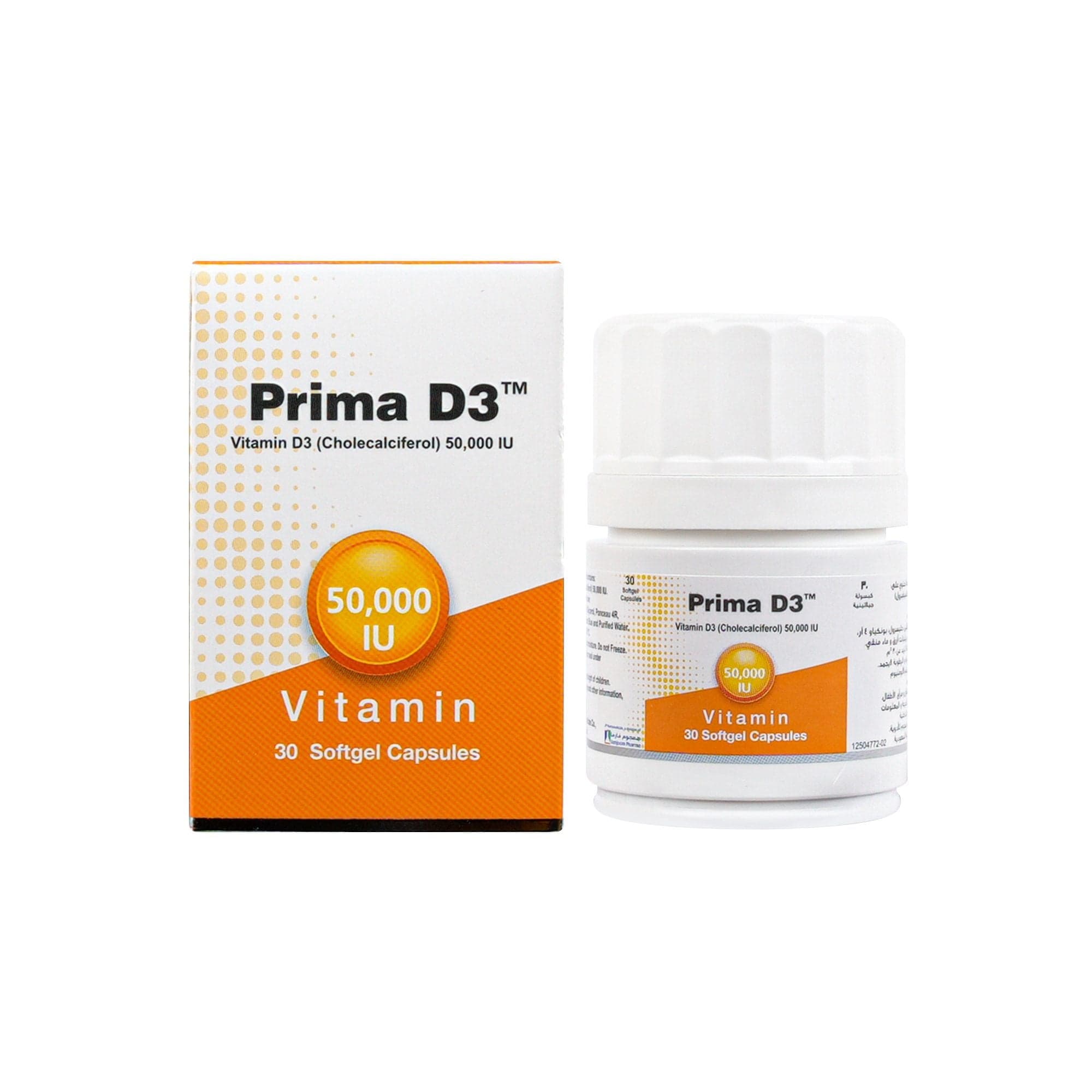 Prima D3 50000 Iu Softgel Capsule -30