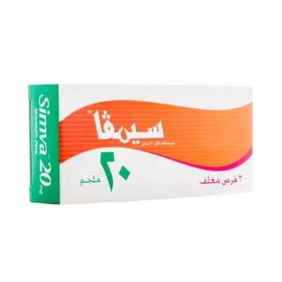 Simva 20 Mg Coated Tablet-30
