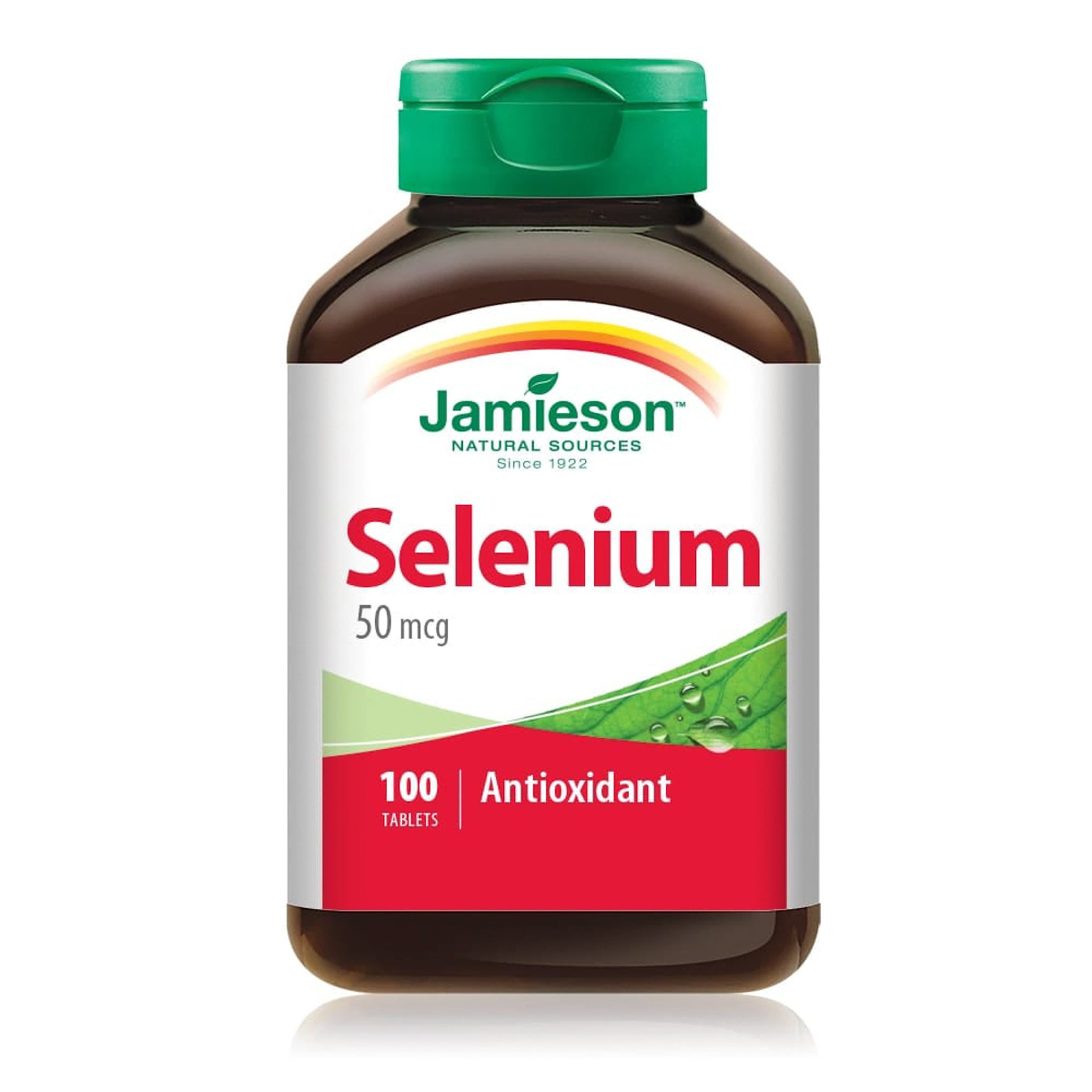 JAMIESON SELENIUM 50mcg TABLET