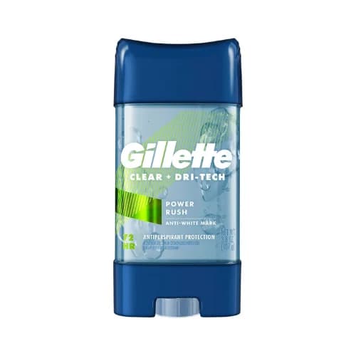 GILLETTE ANTIPERSPIRANT GEL CLEAR FOR MEN 107 GM