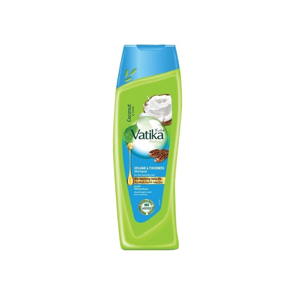 Vatika Volume and Thickness Coconut and Castor 200ml - Shampoo