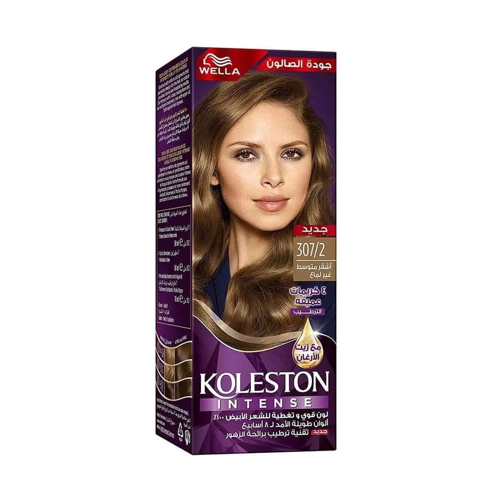 Koleston 2000 Maxi 307-2 Matte Med. Blonde - Hair Colour