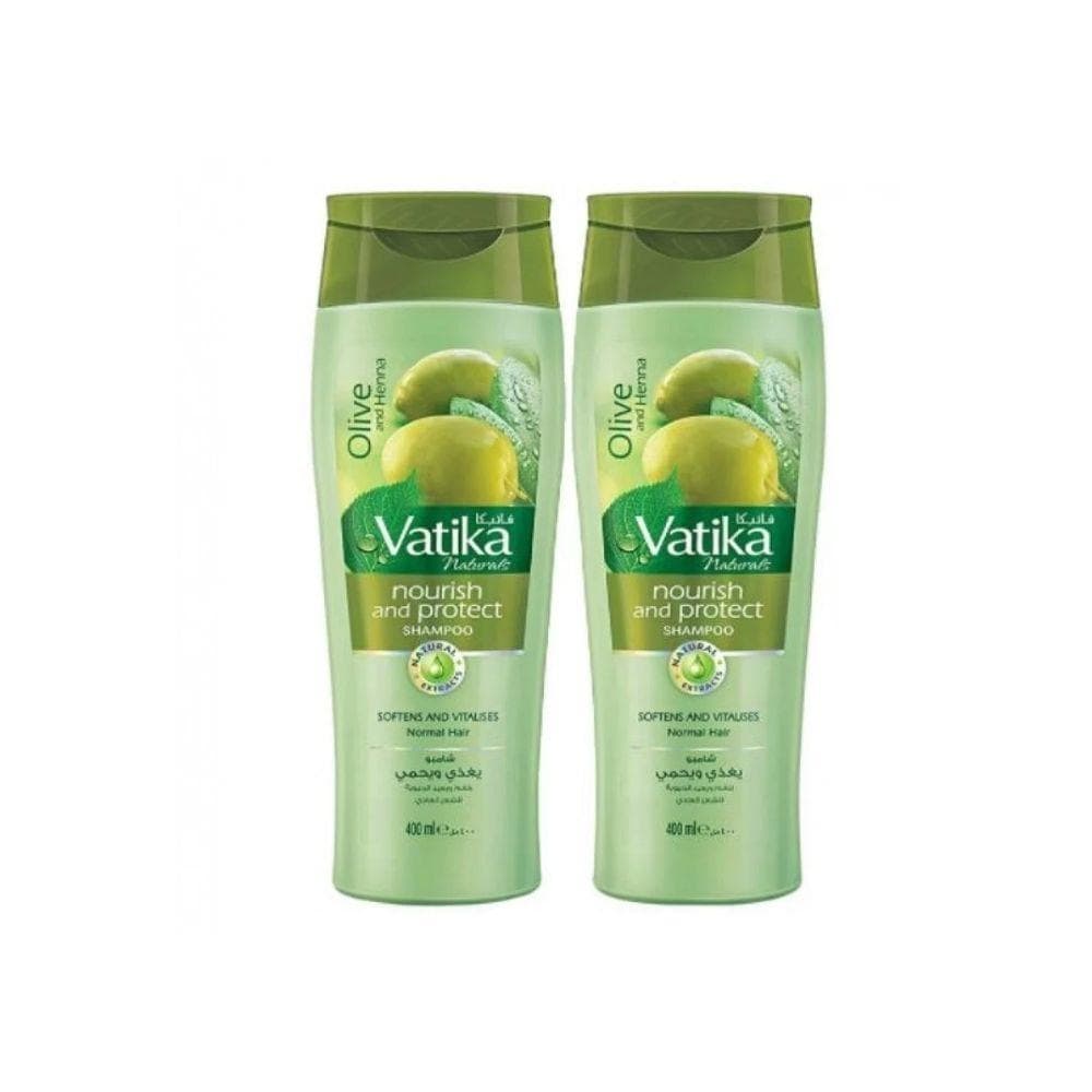 Vatika Olive and Henna 400ml - 1+1 Shampoo