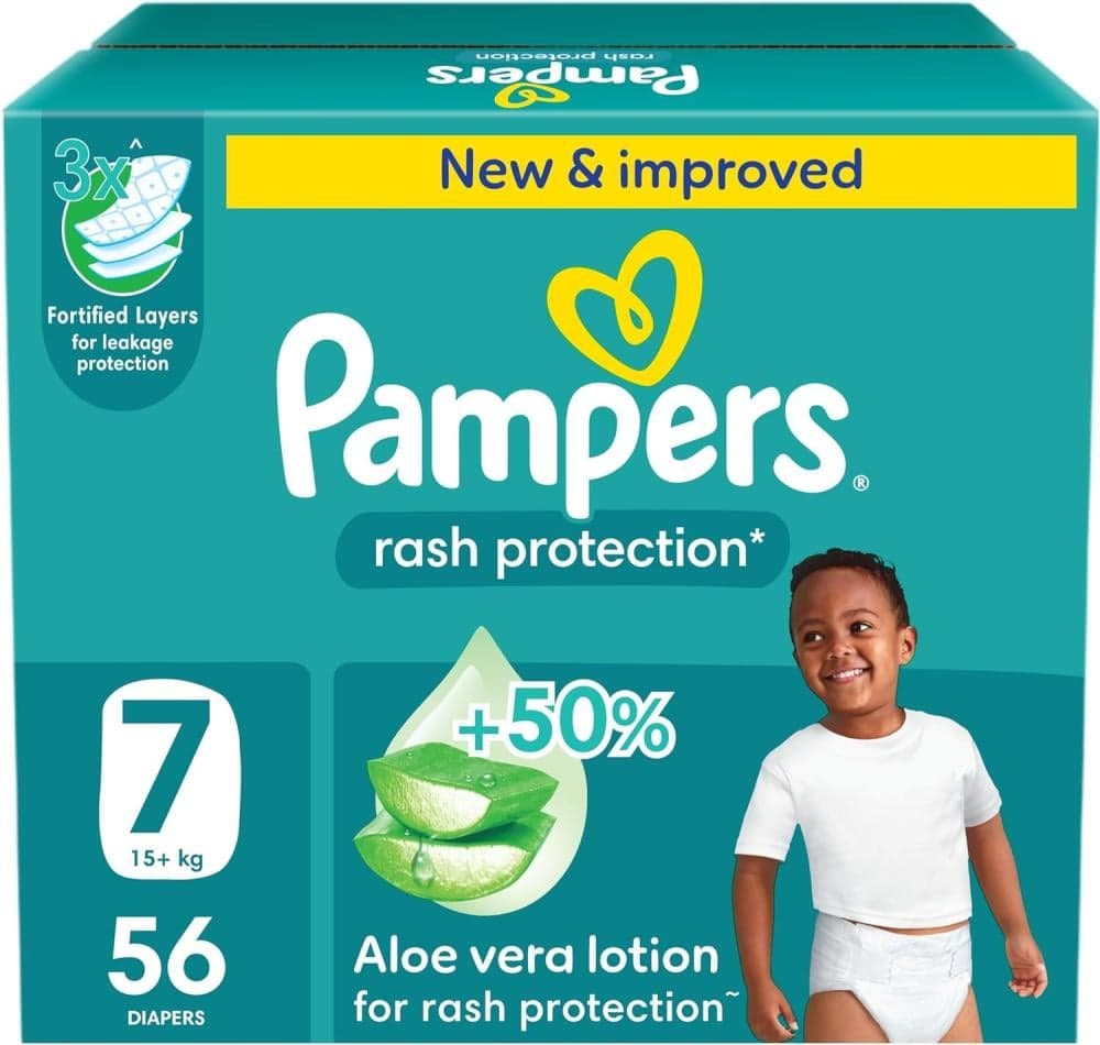Pampers Jumbo Box size 7 56