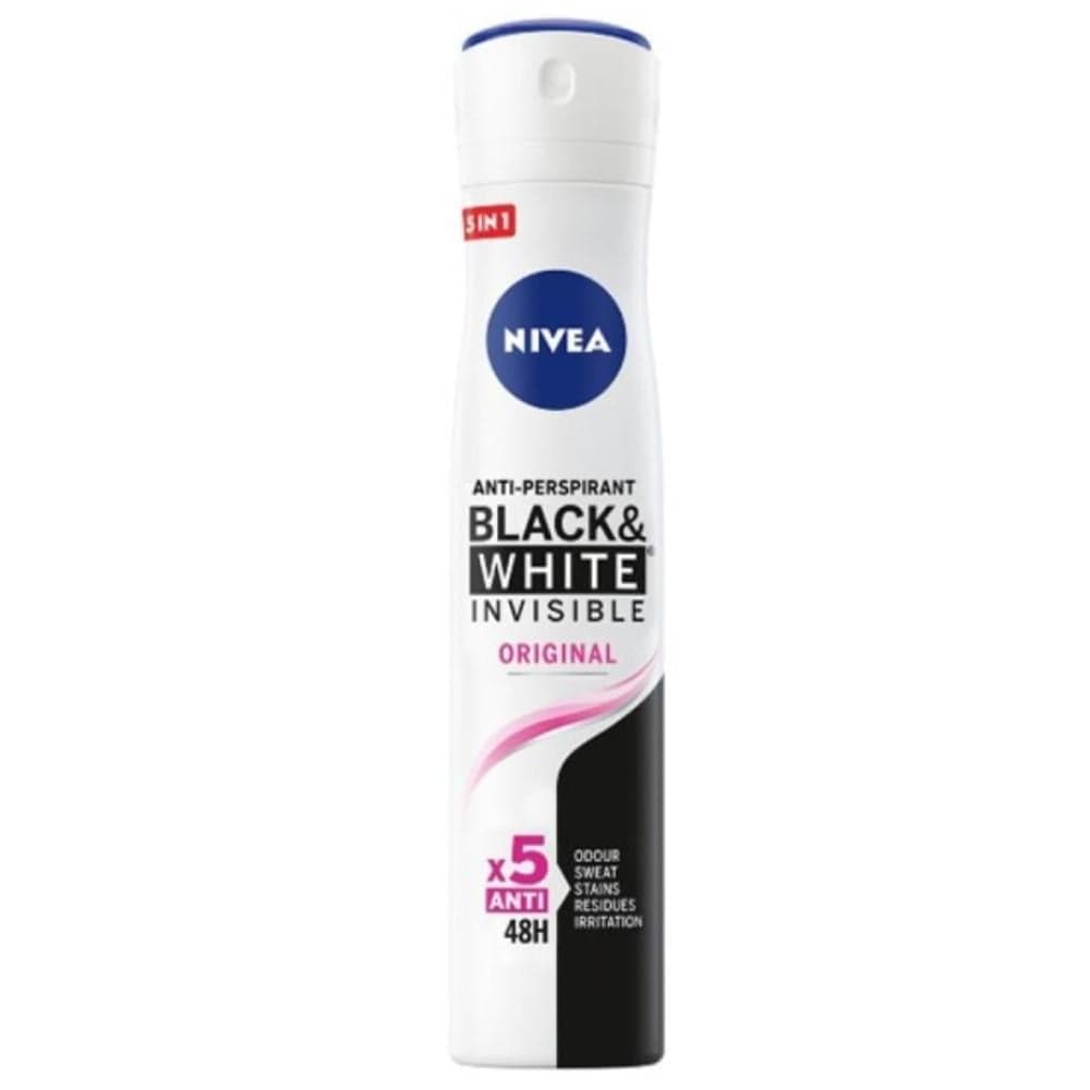 Nivea Women Invisible Black & White Original Spray 200ml
