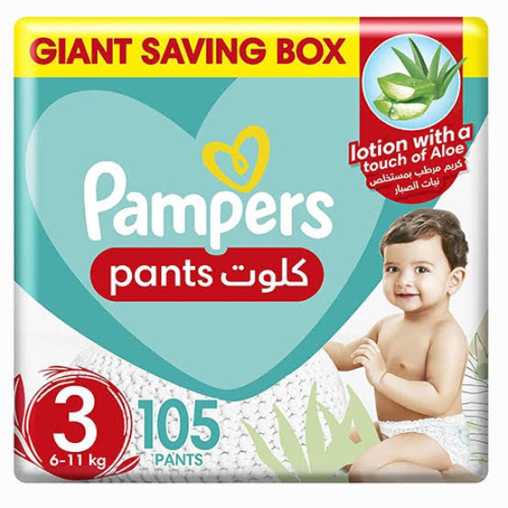 Pampers Pants Mega Box size 3 105