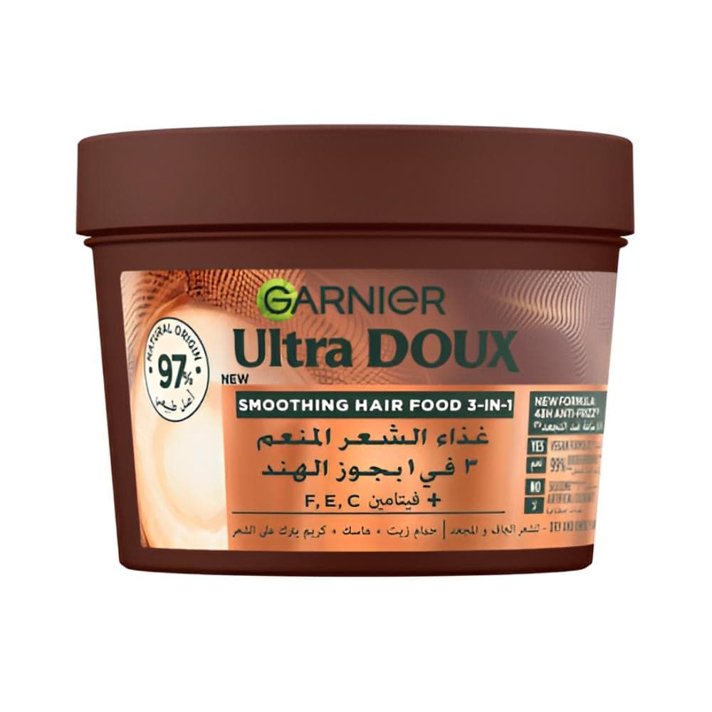 Garnier Ultra Doux Coconut & Macadamia Hair Food 3-in-1 390ml