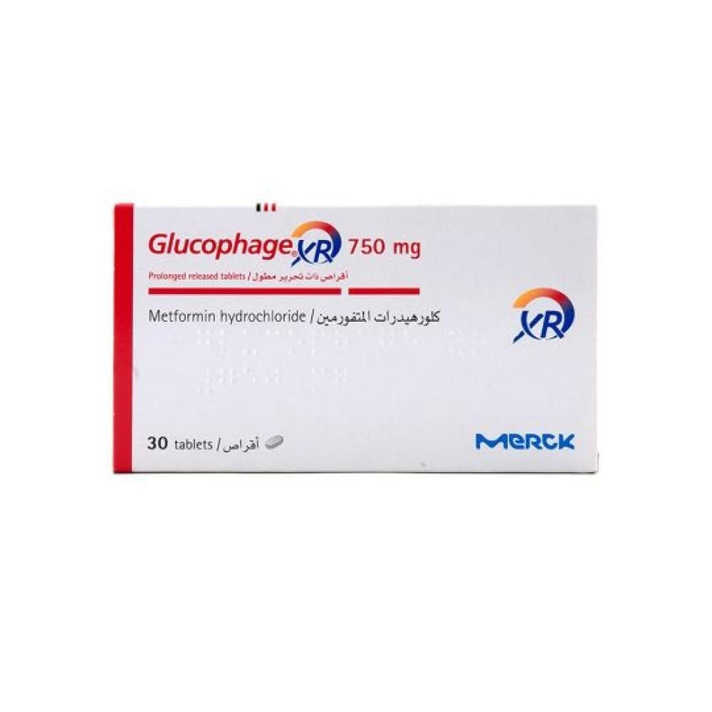 Glucophage Xr 750mg Tablet-30