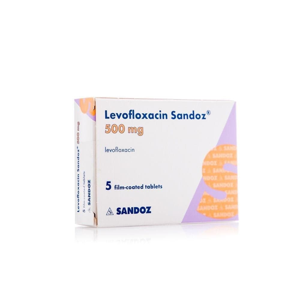 Levofloxacin Sandoz 500 Mg Film-Coated Tablet-5