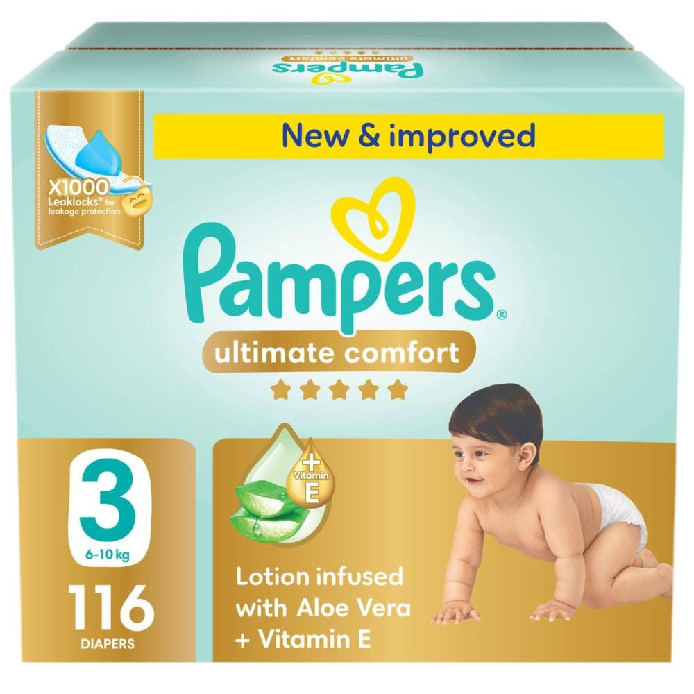 Pampers Premium Mega Box size 3 116