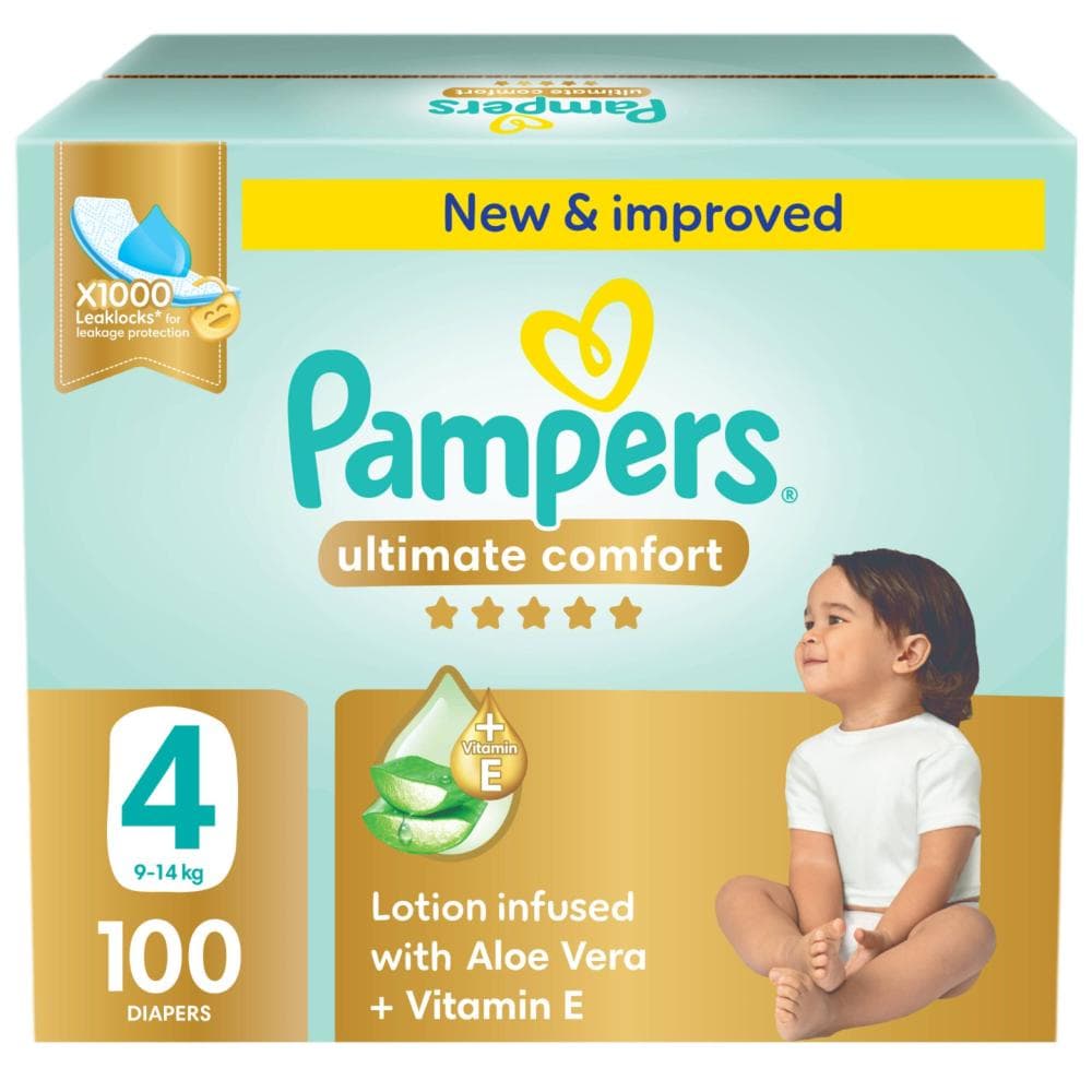 Pampers Premium Mega Box size 4 100