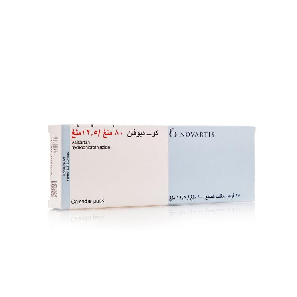 Co-Diovan F.C Tab 80mg-12.5mg-28