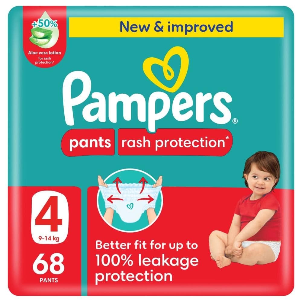 Pamper Pants Box size 4 68