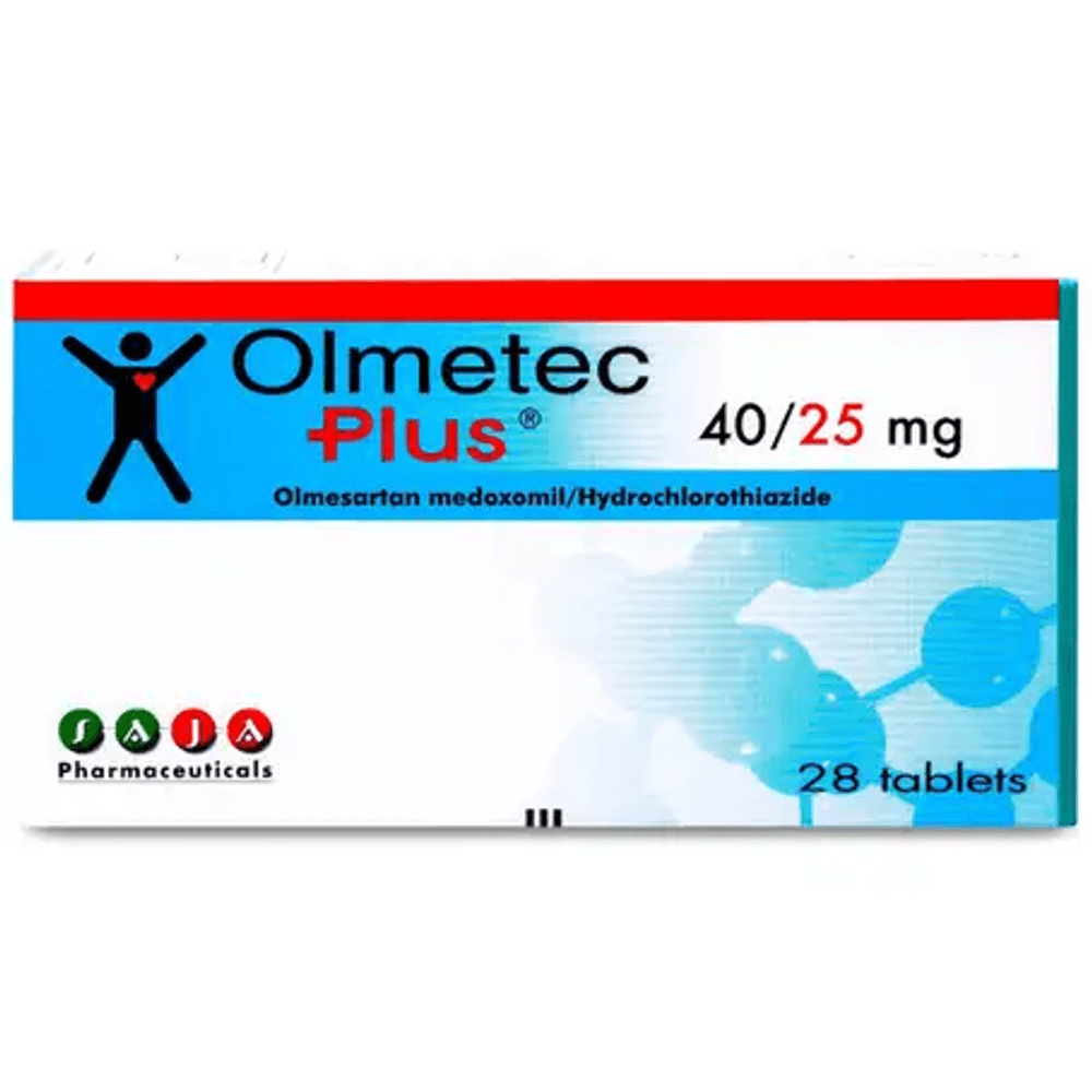 OLMETEC PLUS 40/25MG 28TAB