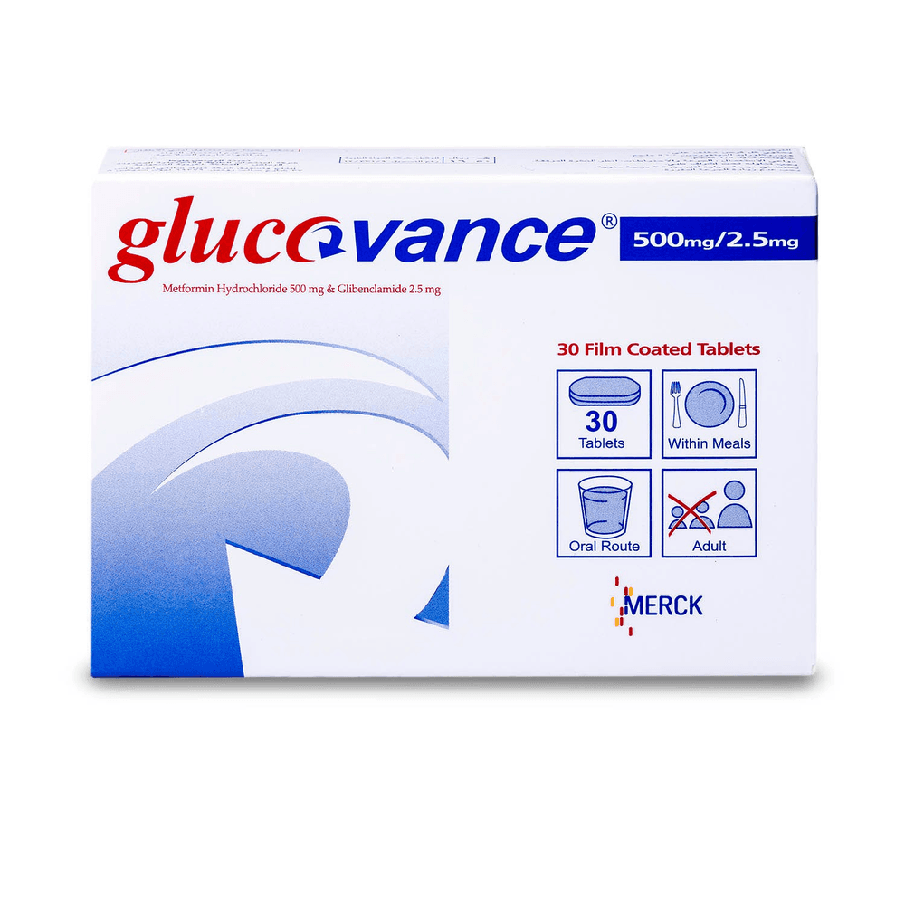 Glucovance 2.5/500-30