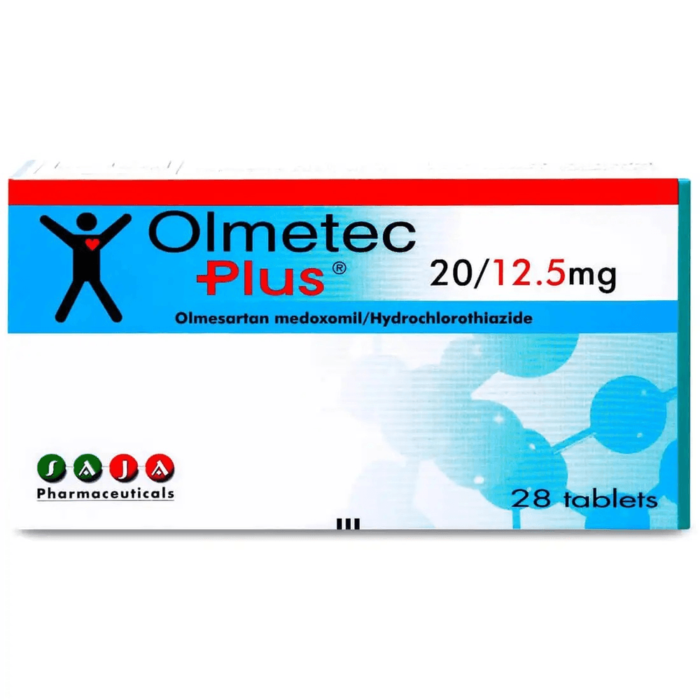 OLMETEC PLUS 20/12.5MG 28TAB