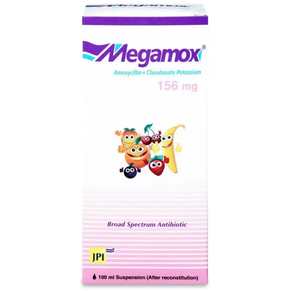 Megamox 156mg Suspension 100ml