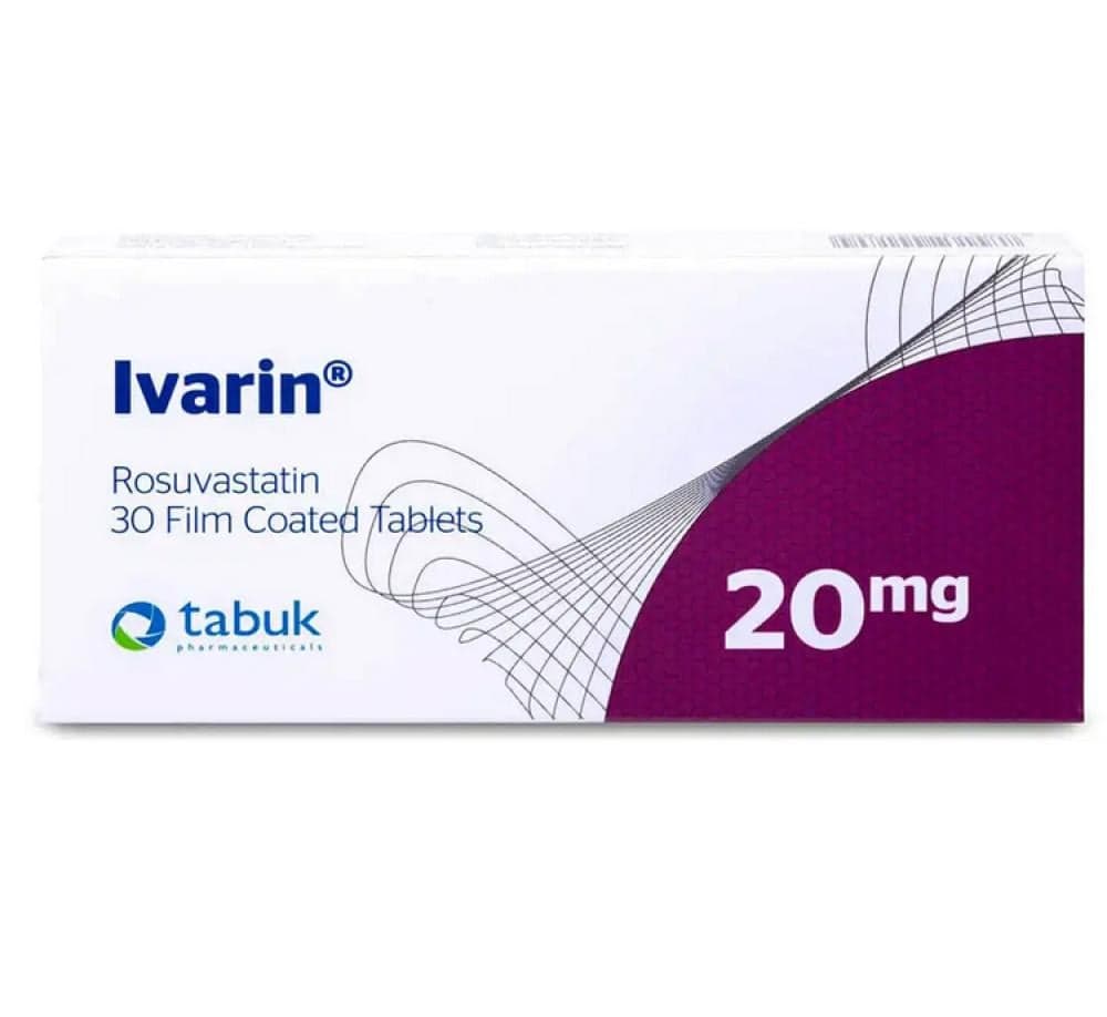 Ivarin 20mg Film Coated Tablet-30