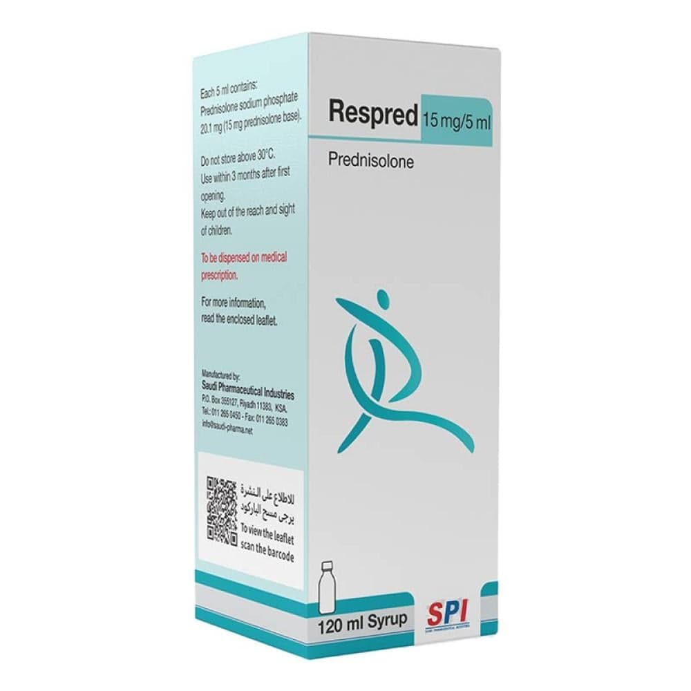 Respred 15 Mg/5 Ml Syrup -120ml