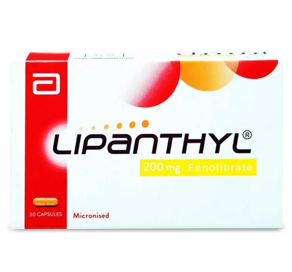 Lipanthyl 200mg Micronised Caps -30