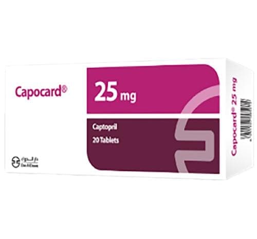Capocard 25mg Tab-20