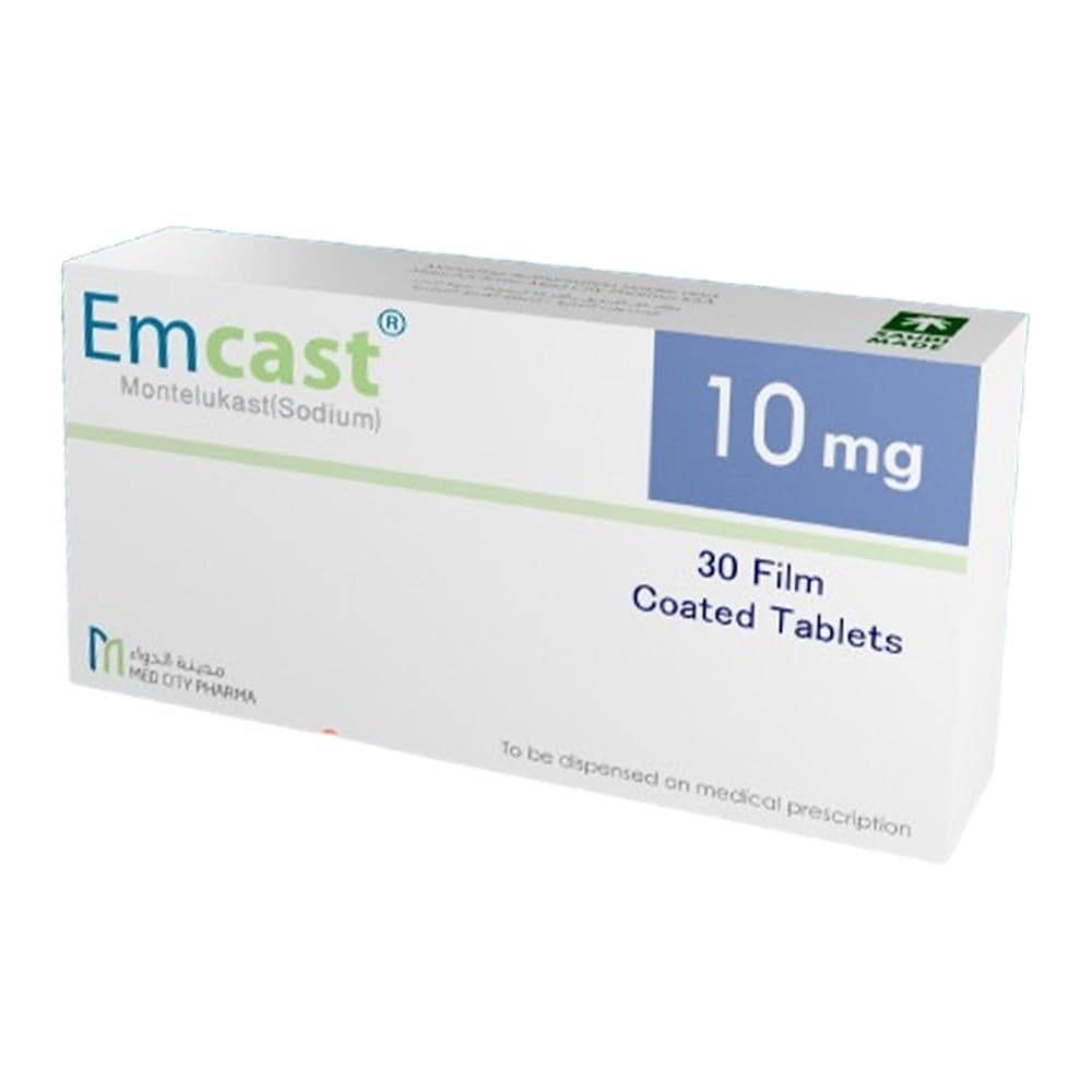 Emcast 10 Mg Chewable Tablet-30