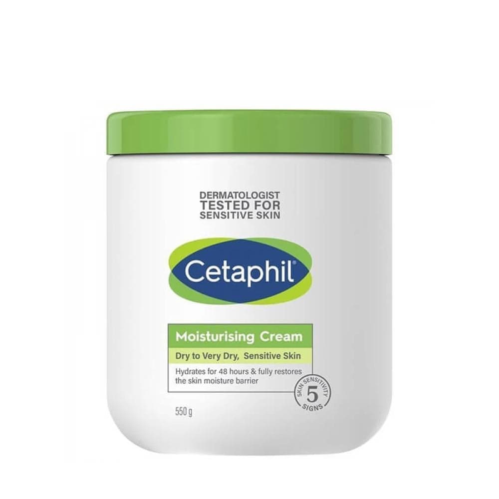 Cetaphil Moisturizing Cream Dry Sensitive Skin 550g