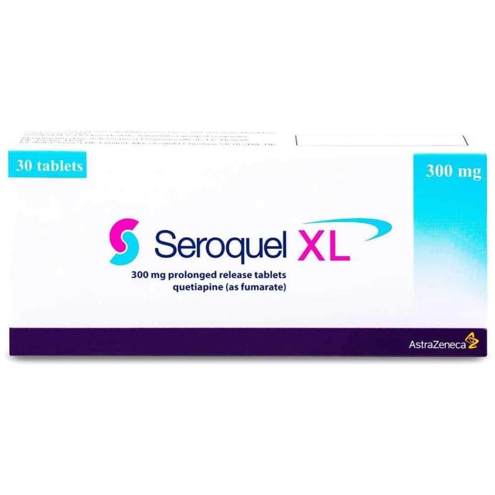 Seroquel Xl 300mg Film Coated Tablet-30