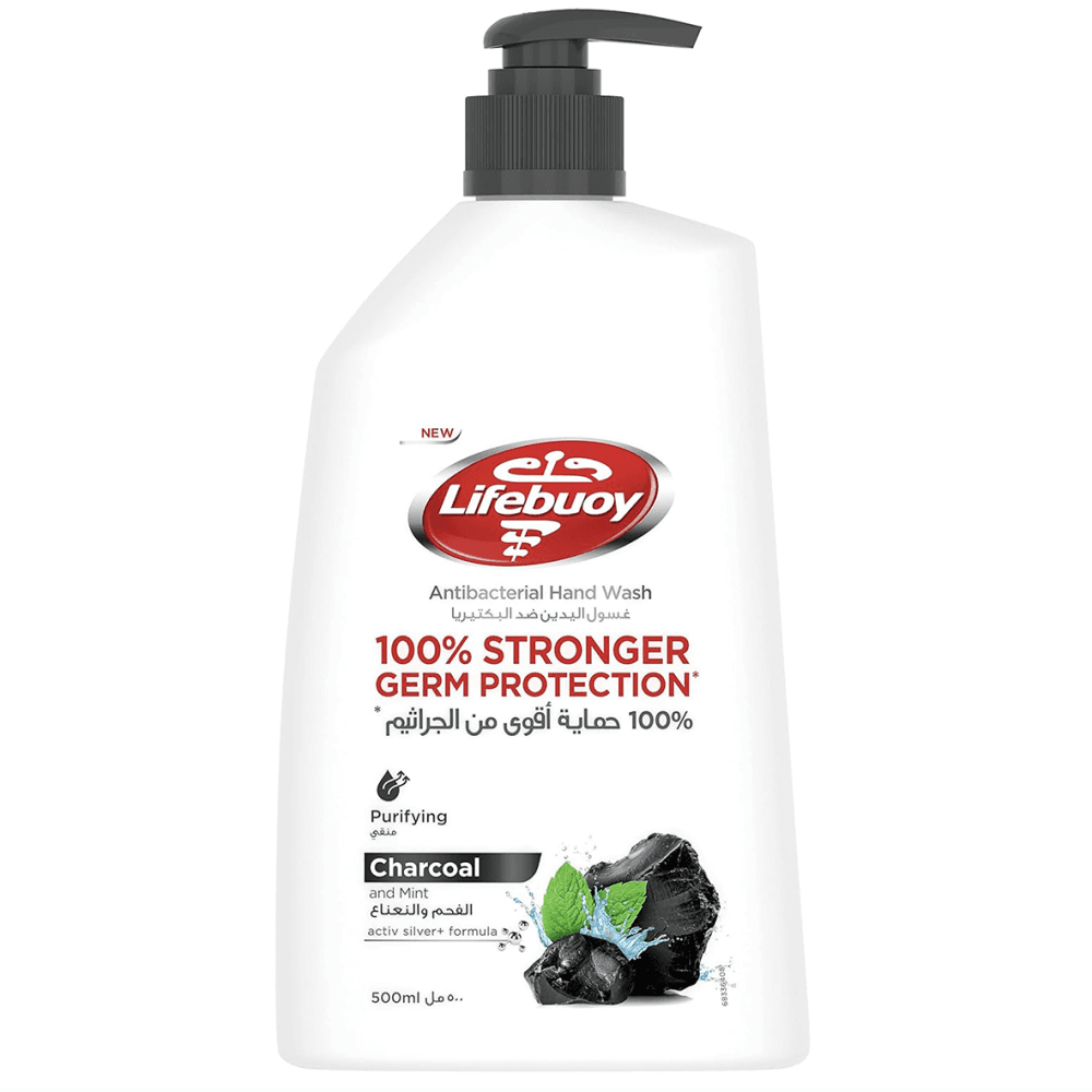 LIFEBUOY HAND WASH 500ml / CHARCOAL