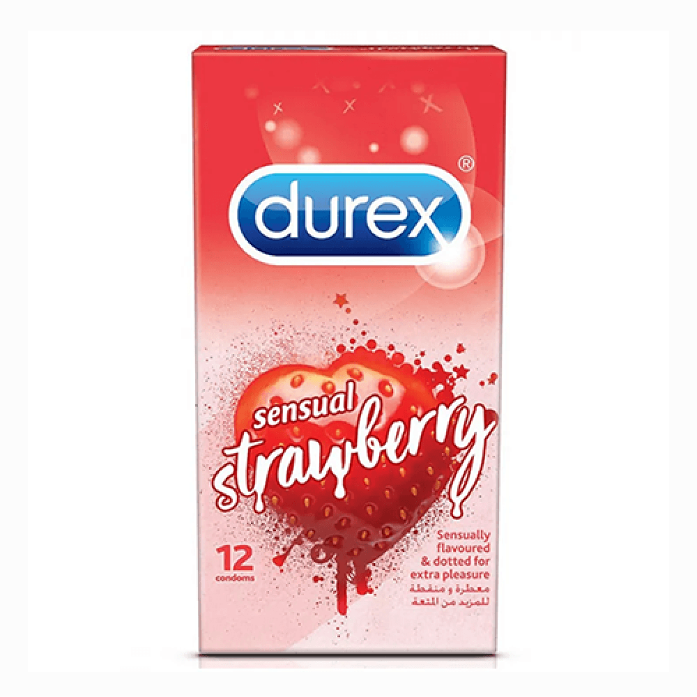 DUREX stawberry 12 condoms - cecestores