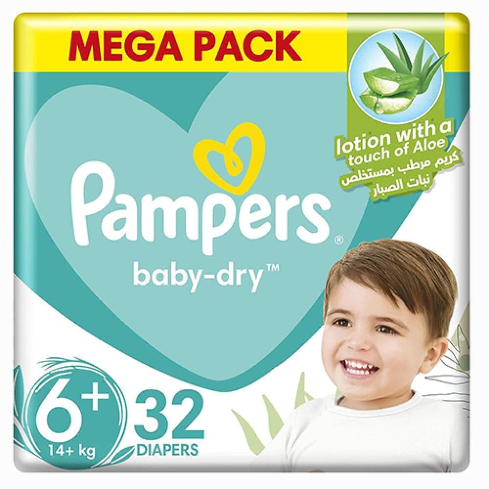Pampers Mega Pack size 6+ 32