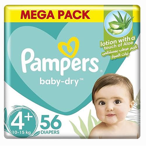 Pampers Jumbo Pack 4+ 56