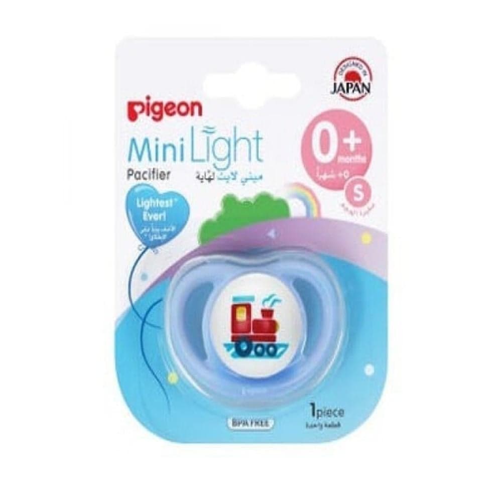 Pigeon Mini Light Train Shaped Pacifier +0 Months