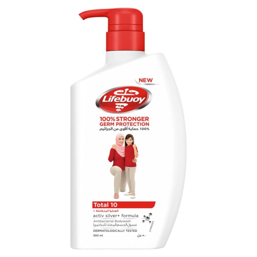 Lifebuoy Total 10 500ml - Body Wash
