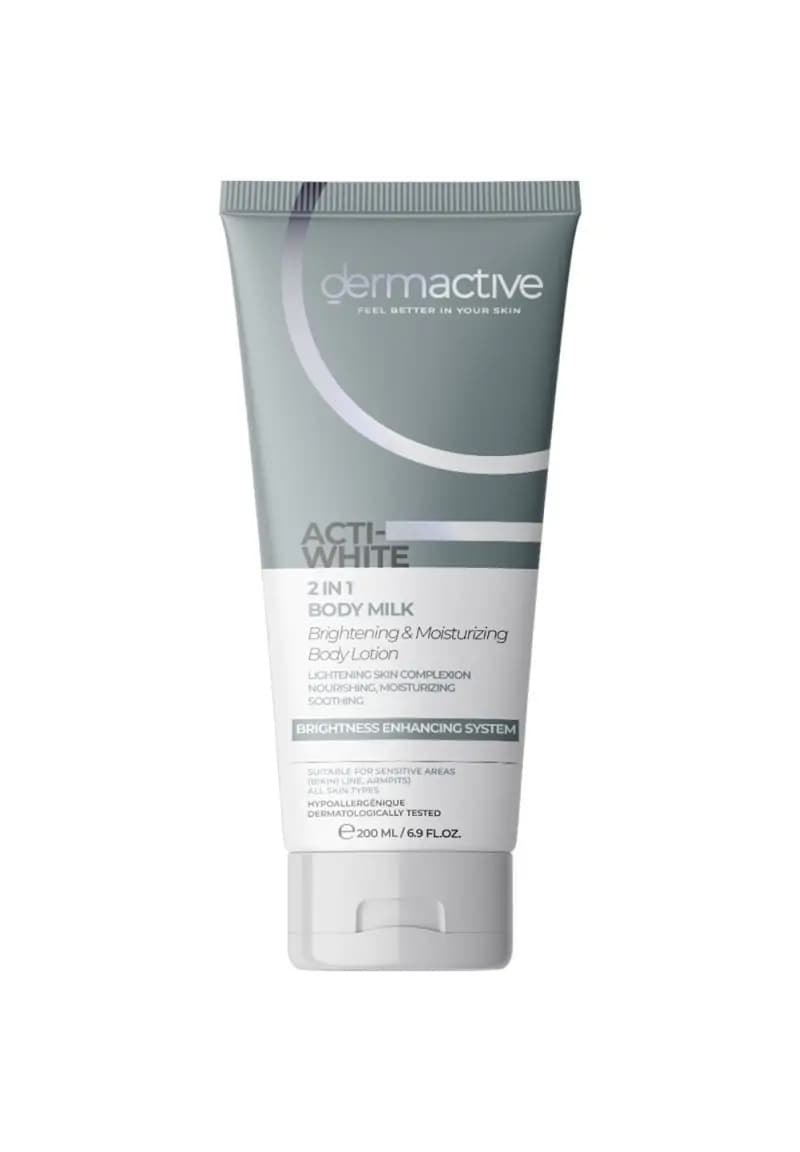 Dermactive Acti-White 2 in 1 Body Milk 200ml