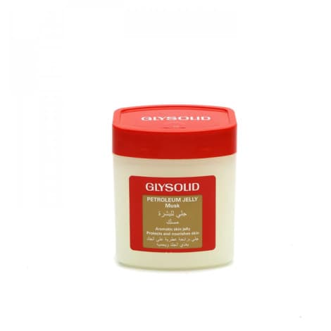 Glysolid Petroleum Jelly Musk 125ml in bd