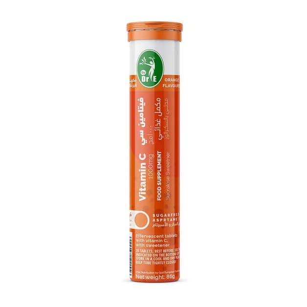 dr vitamin c+zinc+d 20 eff tab