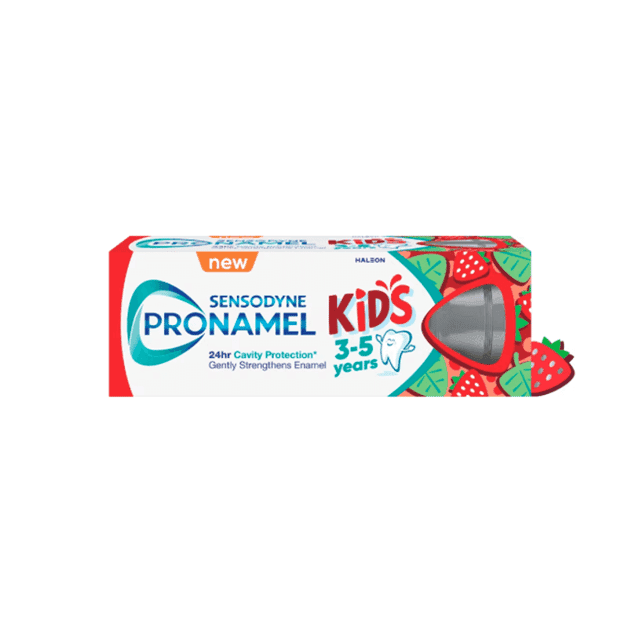 sensodyne kids strawberry 0-6 years toothpaste 50ml