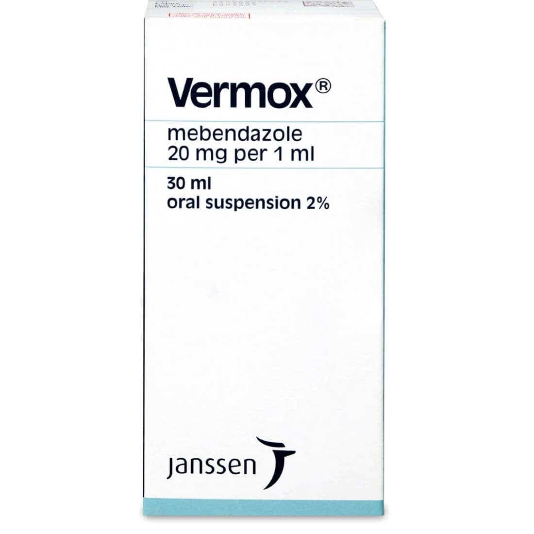 Vermox Suspn 2% -30ml