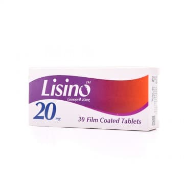 Lisino 20mg Tablets-30