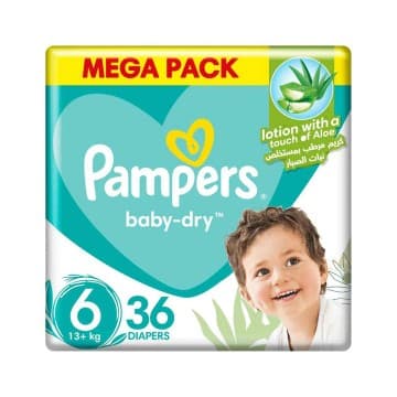 Pampers Jumbo Pack 6 36