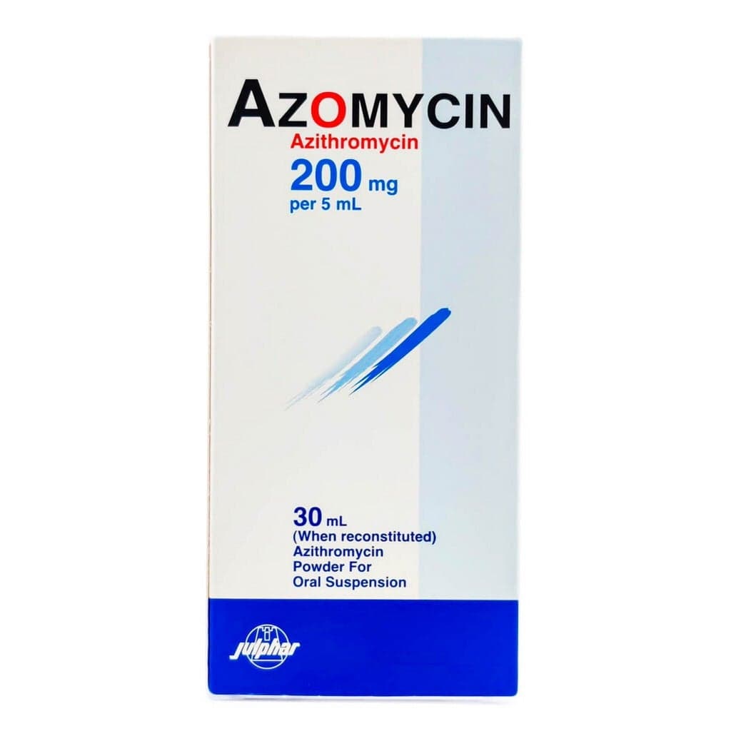 Azomycin 200mg\5ml Susp. -30ml