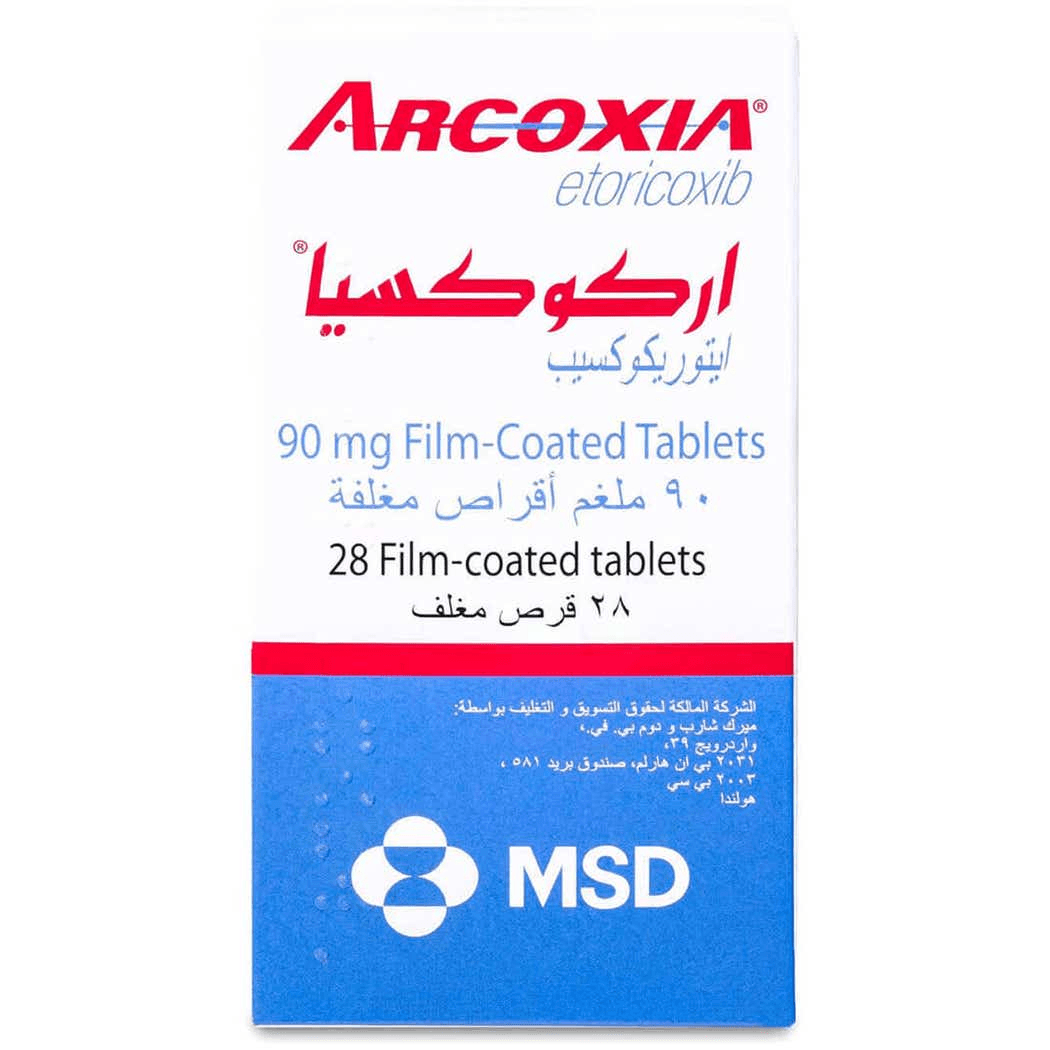 ARCOXIA 90mg Tab-28