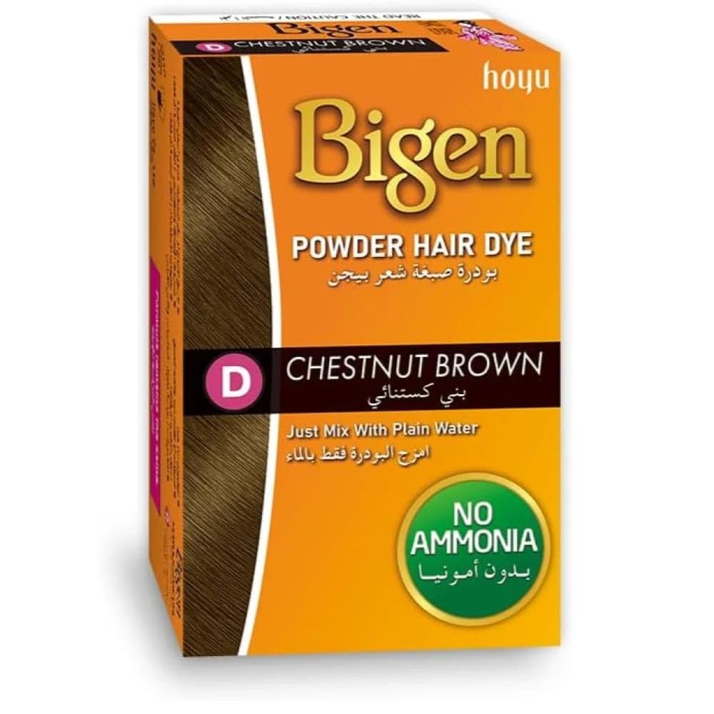 Bigen D Chestnut Brown Hair Dye