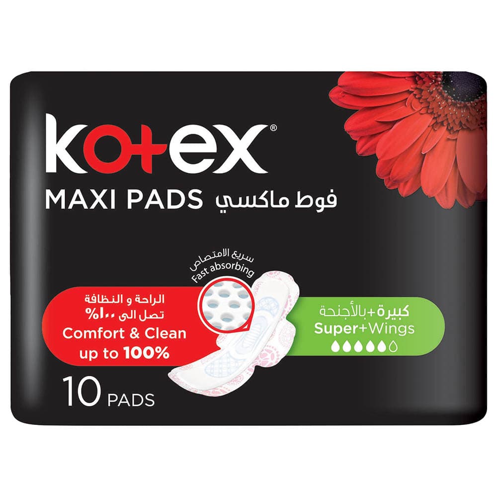 Kotex Super 10 pads