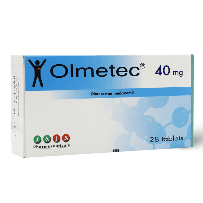 OLMETEC 40MG 28TAB