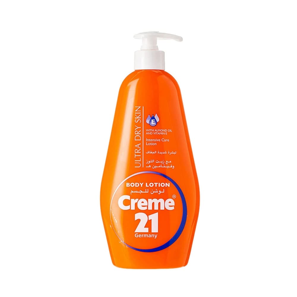 Creme 21 Ultra Dry Skin With Almond and Vitamin E 600ml - Lotion