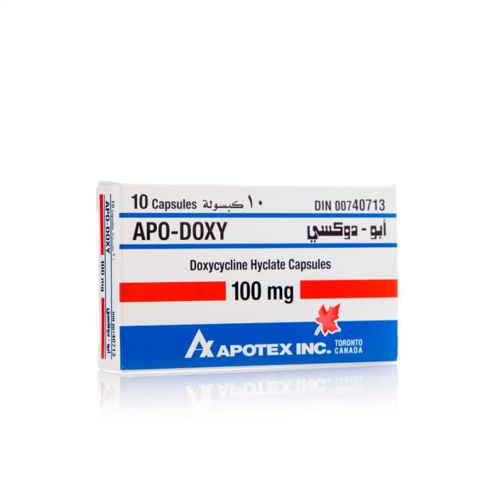 Apo-Doxy 100mg Caps -10